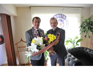 İnegölspor’dan Emniyet Müdürü Erçetin’e ziyaret