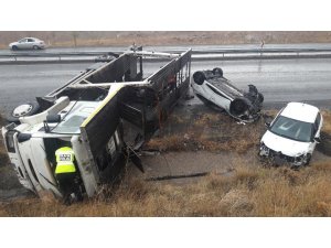 Yeşilhisar’da kaza: 2 yaralı
