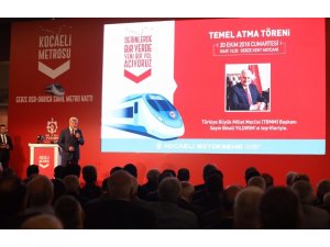 Gebze-Darıca metrosunun temeli 20 Ekim’de atılıyor