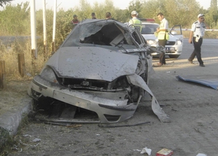 Akşehir'de trafik kazasında 1 kişi öldü
