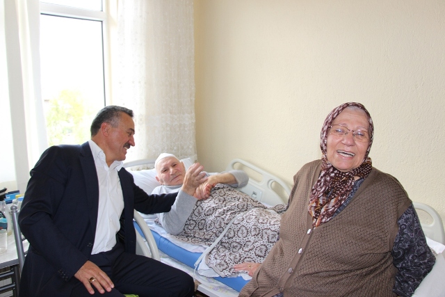 Tutal’dan hasta ziyaretleri