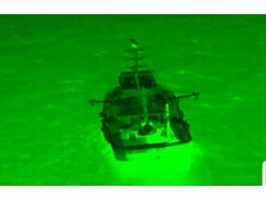 Drone ile trol teknelerine suçüstü