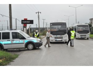 Gönen’de trafik uygulaması