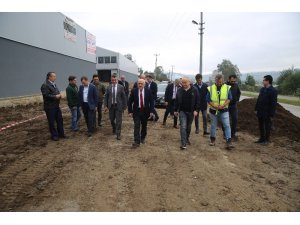 Başkan Tezcan, projeleri yerinde inceledi