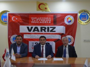 Ilgın'da sivil toplum kuruluşlarından enflasyonla mücadeleye destek
