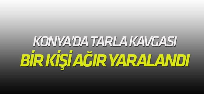 Konya'da Tarla Kavgası