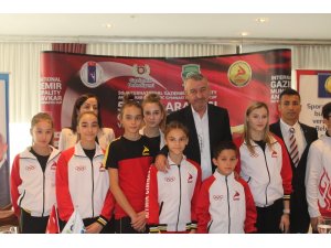 Gaziemir cimnastik şölenine hazır