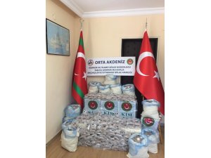 Taşucu Limanı’nda 24 milyon liralık uyuşturucu hap ele geçirildi