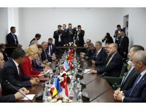 Cumhurbaşkanı Erdoğan, Gagavuzya Başkanı Vlah’la görüştü