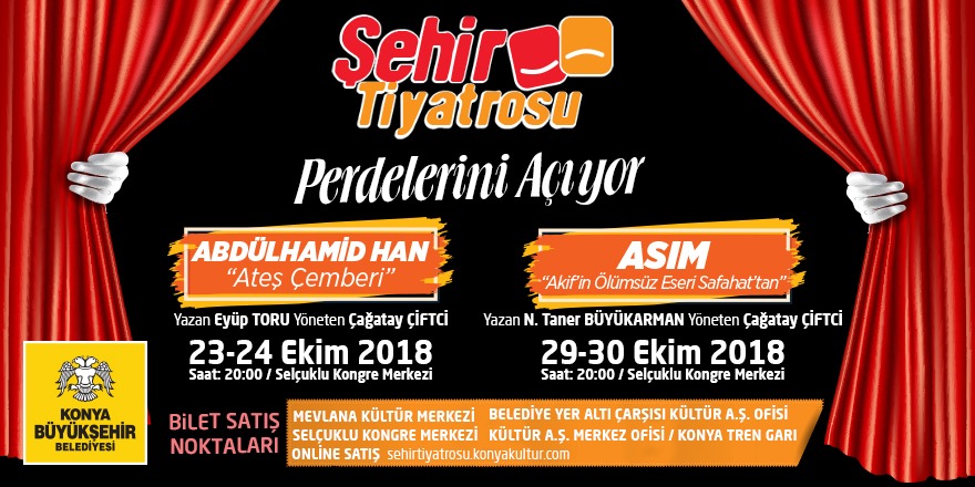 Şehir Tiyatrosu Perdelerini Açıyor