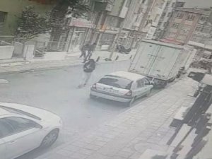 5. kattan düşüş anı kameralara yansıdı