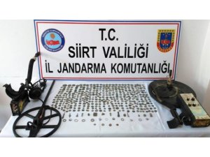 Siirt’te 417 adet tarihi eser ele geçirildi
