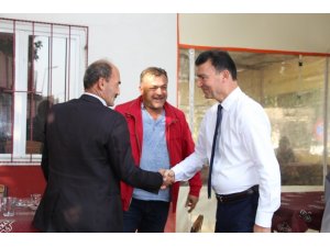 Ümmet Akın ilçe ziyaretlerine Sultanhisar’da devam etti