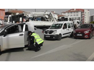 Kulu’da trafik güvenliği uygulaması yapıldı
