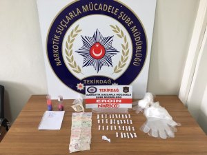 Çorlu’da satışa hazır uyuşturucu ele geçirildi