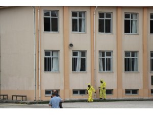 Gaz kaçağı iddiası bütün okulu boşalttırdı