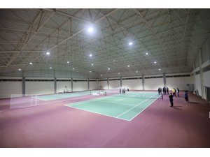 Şanlıurfa’da tenis oyun dünyasının yapımı tamamlandı
