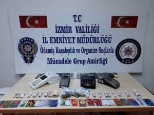 İzmir’de iş yerine yapılan operasyonda ele geçirilenler şoke etti