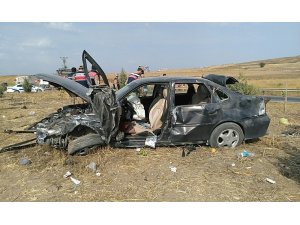 Kahramanmaraş’ta trafik kazası: 1 ölü, 6 yaralı