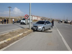 Sivas’ta trafik kazası: 4 yaralı