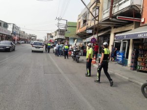 "Kaldırım işgali"ne operasyon