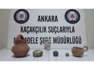 Başkentte tarihi eser operasyonu