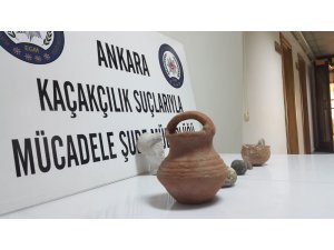 Başkent’te tarihi eser operasyonu