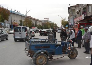 Karaman'da trafik kazası: 1 yaralı