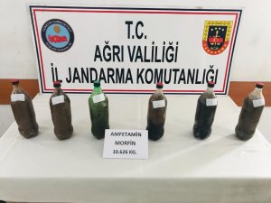 Ağrı’da 10 kilo 626 gram eroin ele geçirildi