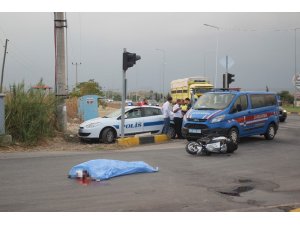 Alman turist motosiklet kazasında hayatını kaybetti