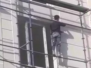 İnşaat işçisinin ölümle dansı