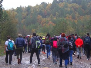 Beyşehir’de doğa yürüyüşü etkinliği
