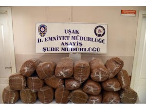 Uşak’ta kaçak tütün operasyonu