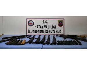 Hatay’da uzun namlulu silah operasyonu