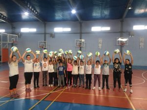 Kış spor kursları başladı