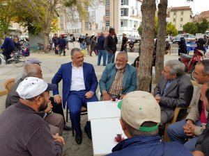 Ilgın Belediye Başkanı Karahan'dan pazarcılara ziyaret