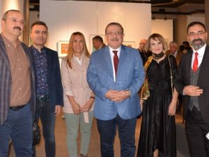 'Renksaz -Yolcu’ Resim Sergisi, sanatseverlerle buluştu