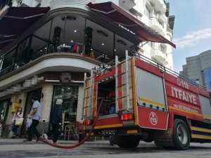 Yangın ihbarı itfaiye ekipleri harekete geçirdi