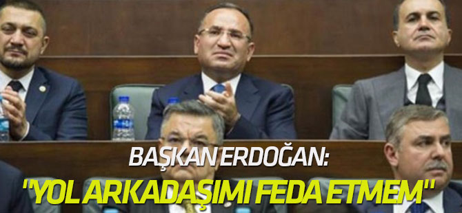 Erdoğan, "Yol arkadaşımı feda etmem" dediği an...