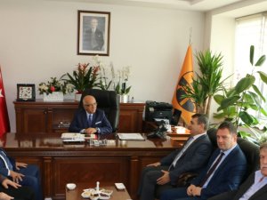 Yol-İş’ten, Yazıcıoğlu’na hayırlı olsun ziyareti