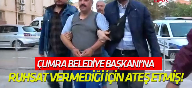 Belediye Başkanına, İş Yerine Ruhsat Vermediği İçin...