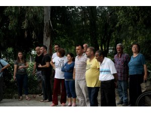 Kuş cennetinde korkutan yangın