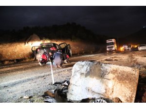 Tunceli’deki kazada 2 kişi hayatını kaybetti