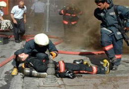 Şehit İtfaiye Erinin Son Anları