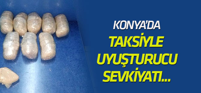Taksiyle Uyuşturucu Sevkiyatı Yapan 2 Kişiye Gözaltı