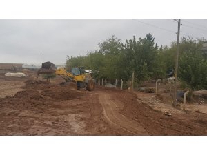 Selin vurduğu Samsat’ta hasar tespiti yapılıyor