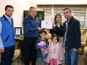 Şerife Akkanat İlkokulu’ndan AYD’ye teşekkür