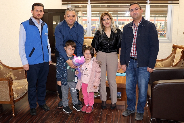 Şerife Akkanat İlkokulu’ndan AYD’ye teşekkür