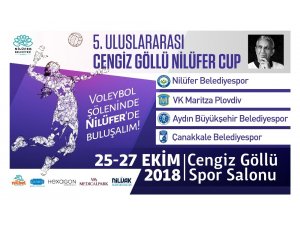 5. Uluslararası Cengiz Göllü Nilüfer Cup başlıyor