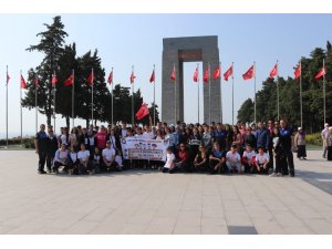 Antalya polisinden lise öğrencilerine Çanakkale gezisi